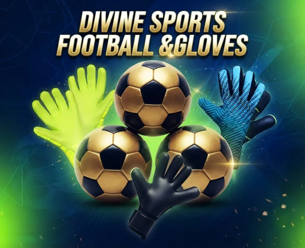 footballs &gloves